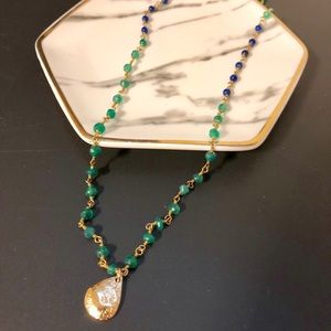 Stella & Dot Chain Pendent Necklace